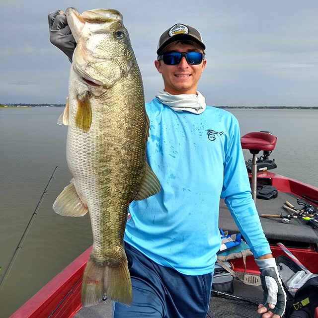 7.53 lb Bass Reedy Lake